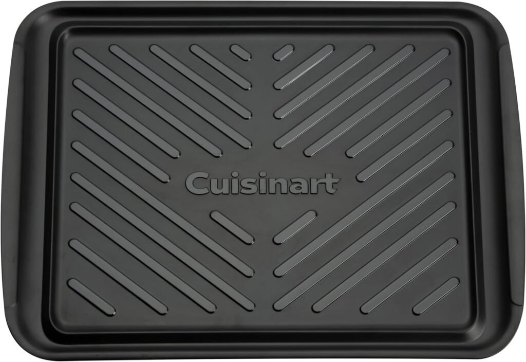 Cuisinart CPK-200 Grilling Prep and Serve Trays, Black and Red Large 17 x 10. 5