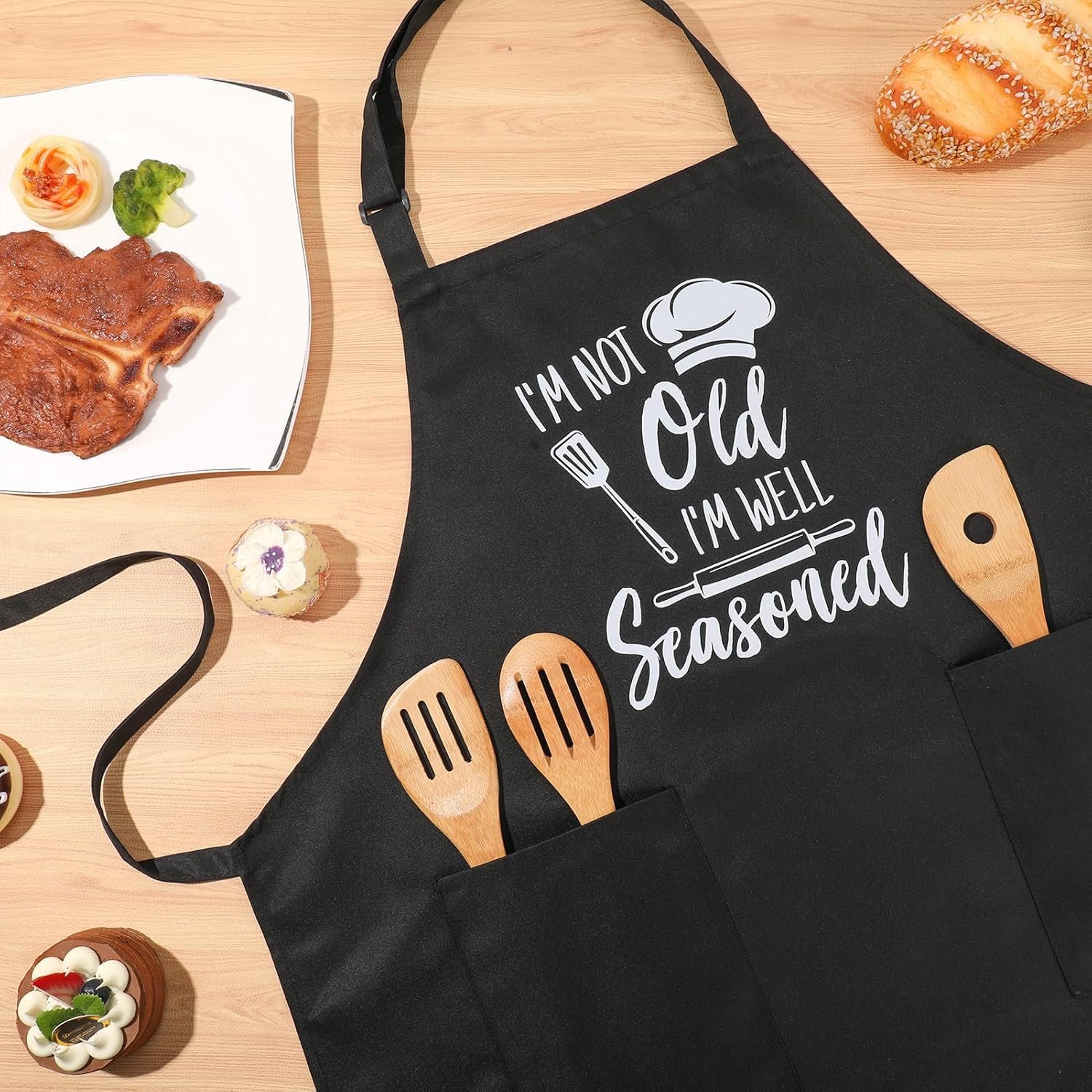 Funny Cooking Aprons for Women Men Review