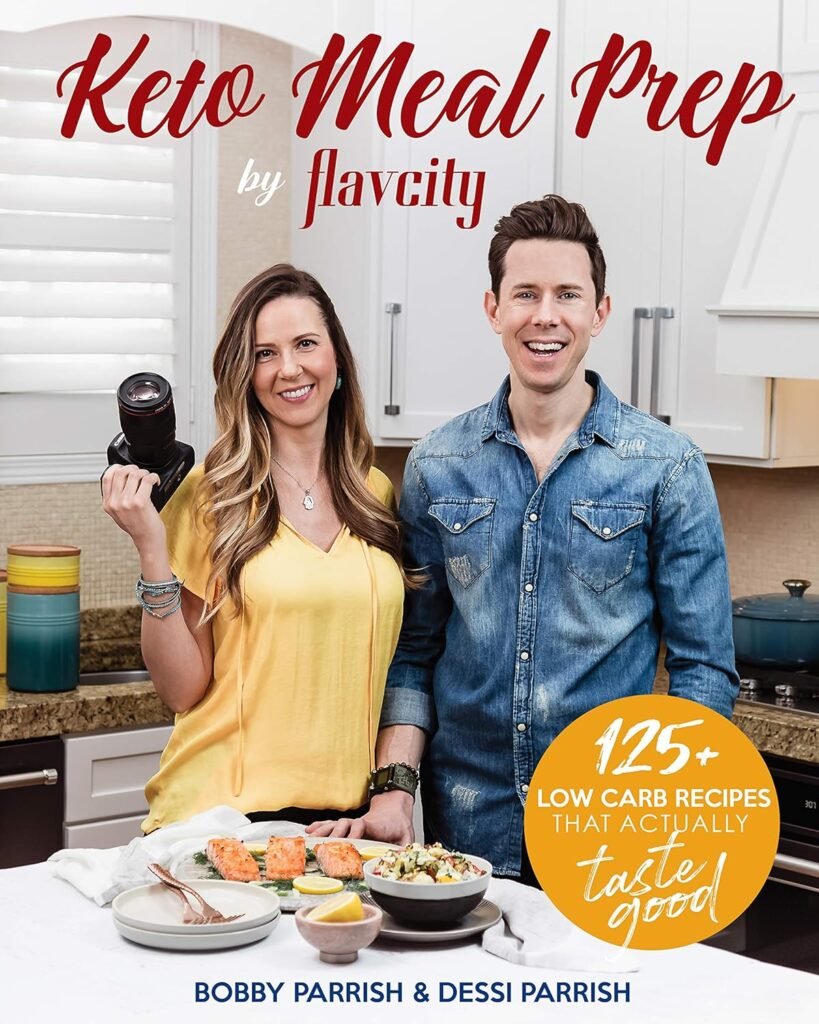 Keto Meal Prep by FlavCity: 125+ Low Carb Recipes That Actually Taste Good (Keto Cookbook, Keto Diet Recipes, Keto Foods, Keto Dinner Ideas) (FlavCity)     Hardcover – Illustrated, May 15, 2019