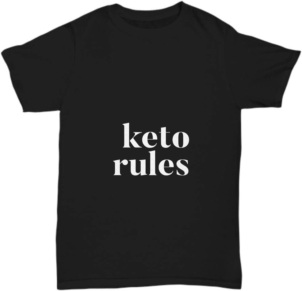 Keto Rules T-Shirt Black - Unisex Tee