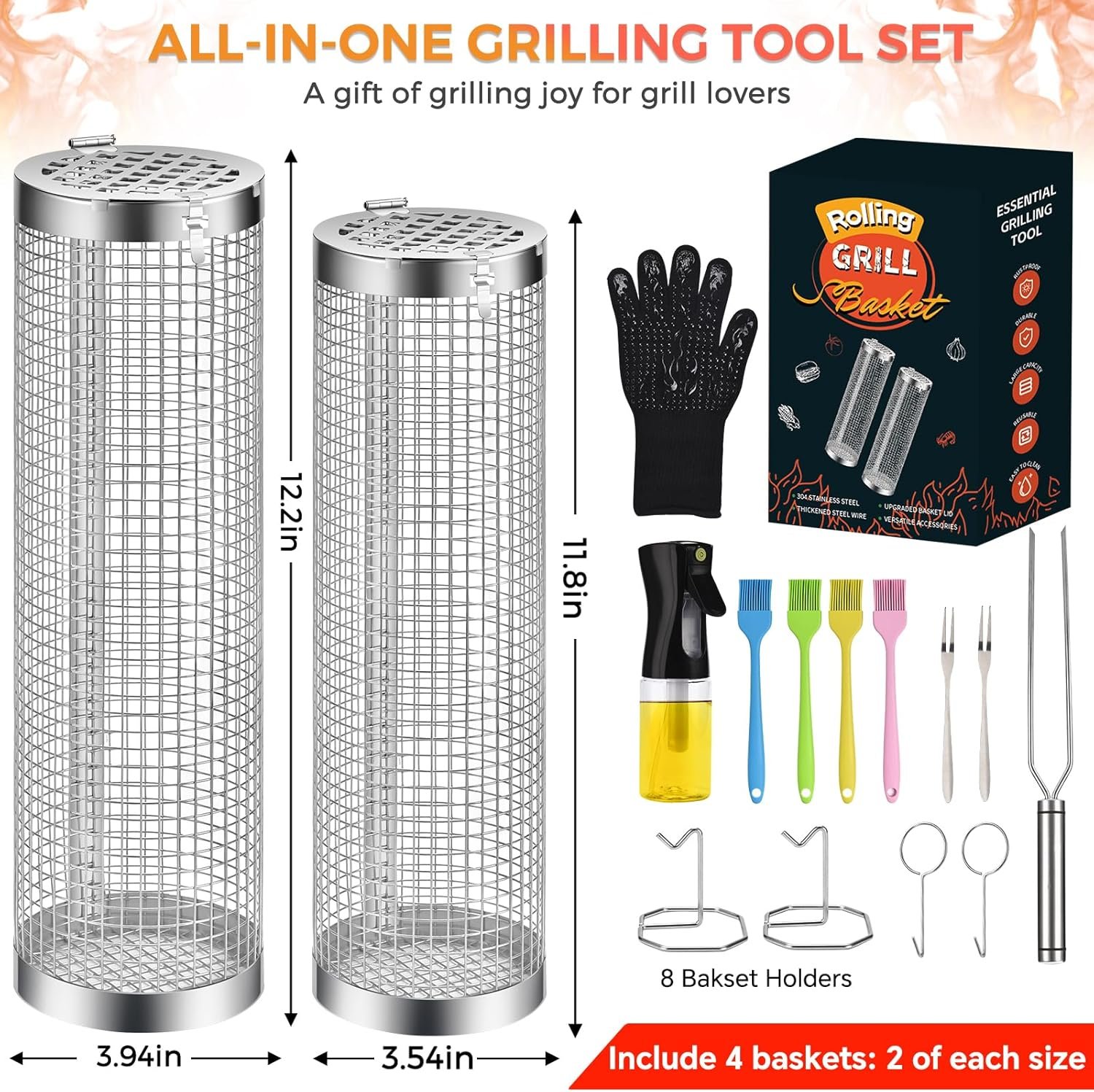 Rolling Grilling Basket Review