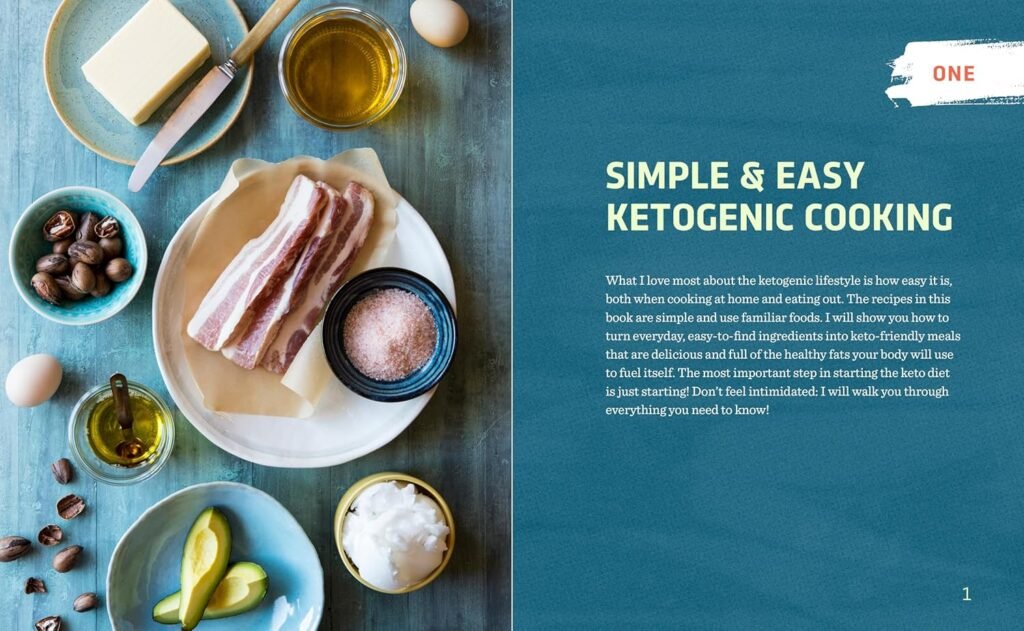 The Easy 5-Ingredient Ketogenic Diet Cookbook: Low-Carb, High-Fat Recipes for Busy People on the Keto Diet     Paperback – January 9, 2018